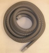 50ft Vacuum Hose 1 1/2in Crushproof Gray w/ Cuffs