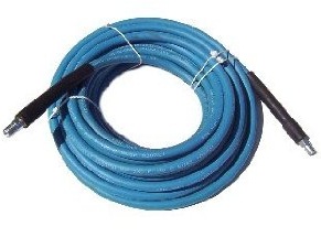 Blue 1/4" Solution Hose with QD's for Wand Cleaning 200 Ft LOWEST PRICE 