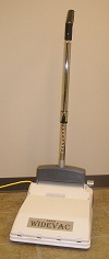 JanSan WideVac Upright Vacuum and Power Sweeper